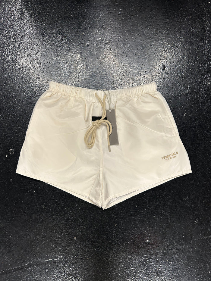 ESSENTIALS CLOUD DANCER LIGHT CREAM SHORTS (BRAND NEW)