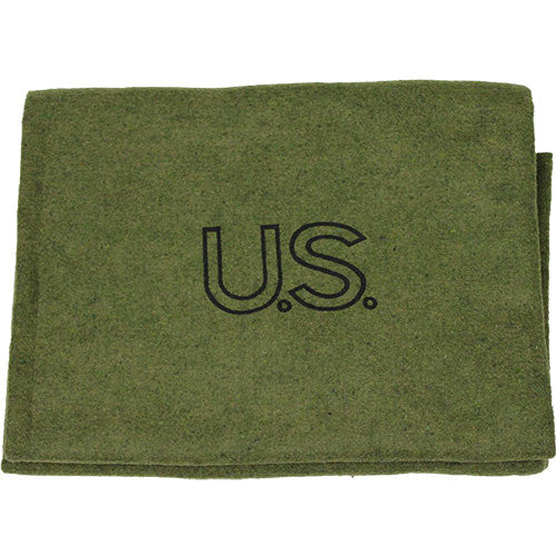 Army Olive Drab Virgin Wool Blanket Sleeping Bags and Blankets