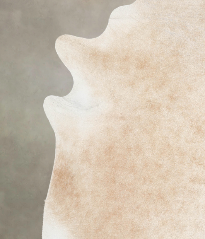 Beige Cowhide Rug #A24633