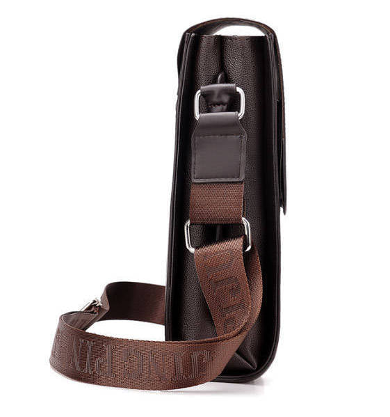 BM047 - Genuine Leather Men's Messenger Bag