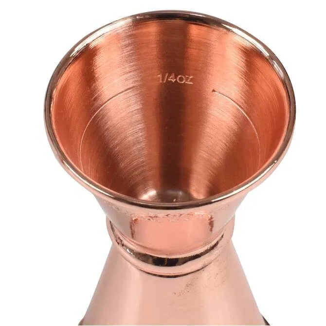 Cocktail Kingdom Rose Jigger 1/2 oz and 3/4 oz