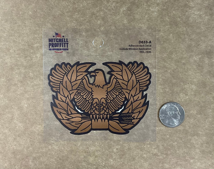 Decal Rising Eagle