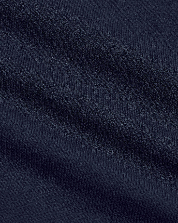 Black & Navy Crew Neck Sweater 2-Pack, featuring fine ribbed texture.
