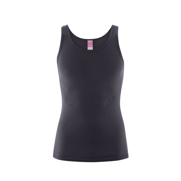 Organic Cotton Ribbed Vest — Mens - Bascora