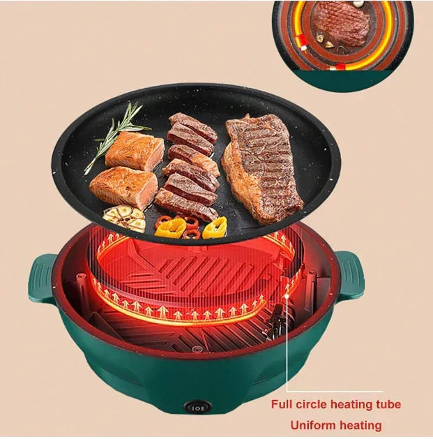 Electric Grill Pan 22cm