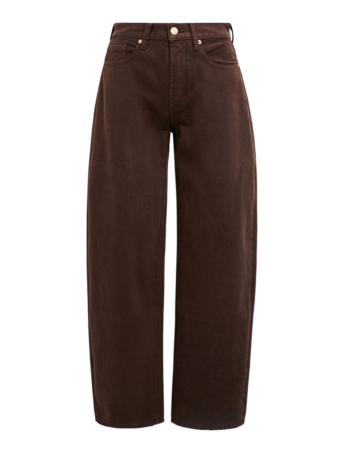 Emma Mid-Rise Barrel Jeans Forever New