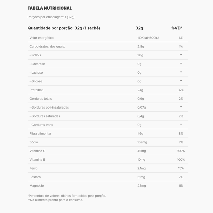 ESSENTIAL | Beef Protein Sabor Cacau Sachê (24 gramas)