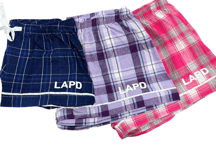 Flannel Pajama Shorts
