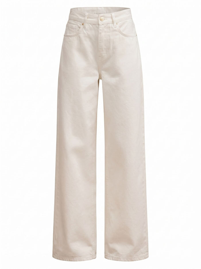 Gia Petite High Rise Wide Leg Jeans Forever New
