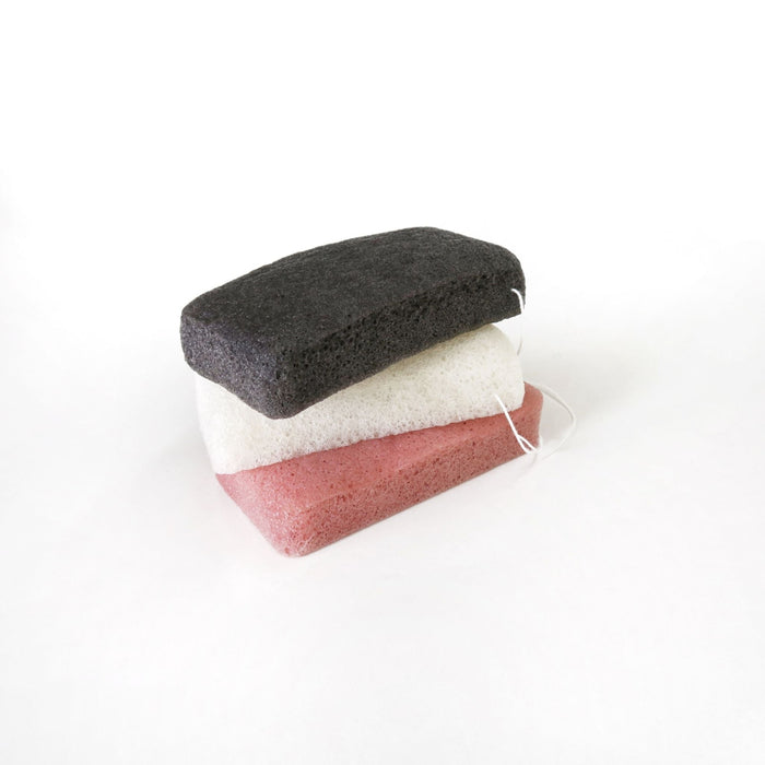 Go-For-Zero-Australia-Rectangle-Konjac-Sponge-3-Colours