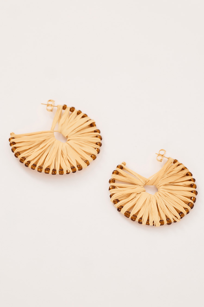Infinity Straw Hoop Earrings_5