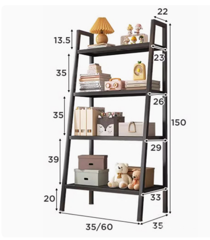 Kitchen Bathroom Multi-Functional Trapezoidal Storage Rack