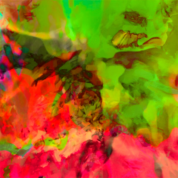 Jan Neil, Lyrical Abstraction Green Red Square