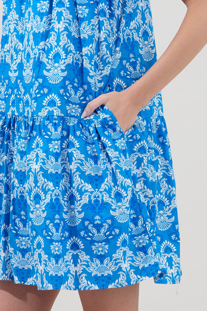 Mariela Shift Mini Dress Floral