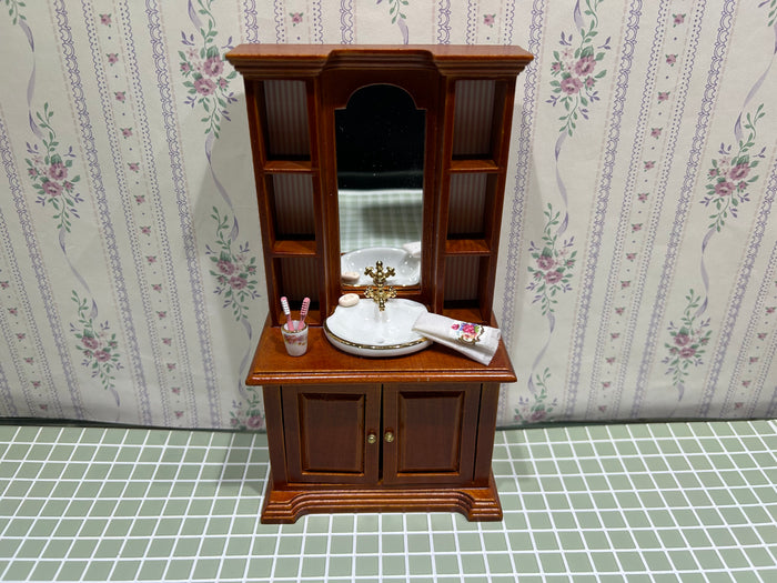 Reutter Porcelain Wooden Sink Surround