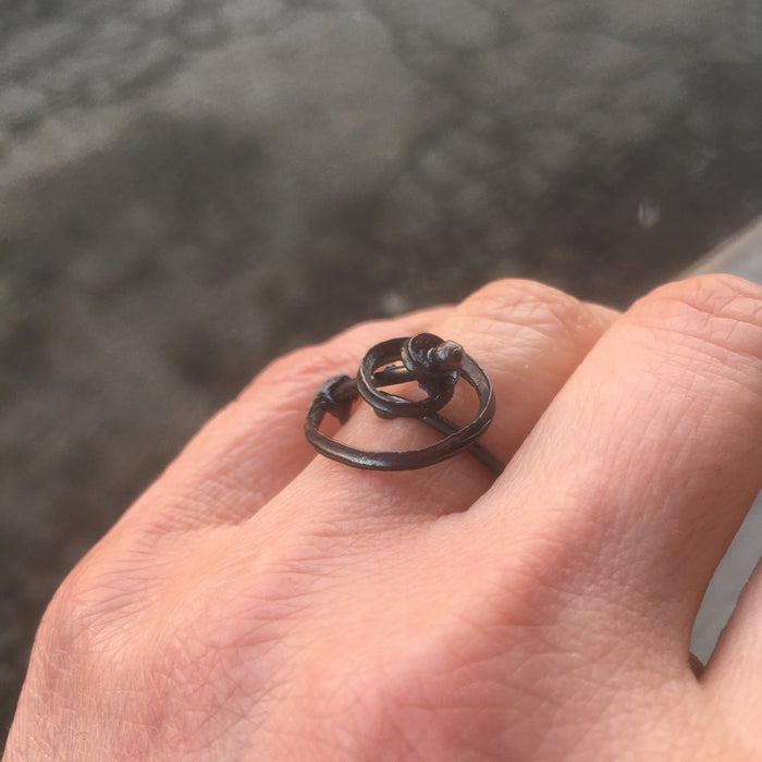 Spiral Ring in Gold or Silver