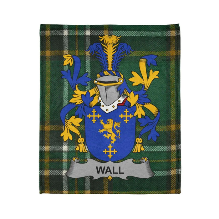 Heraldic Lion Coat of Arms Wall Crest Design Blanket