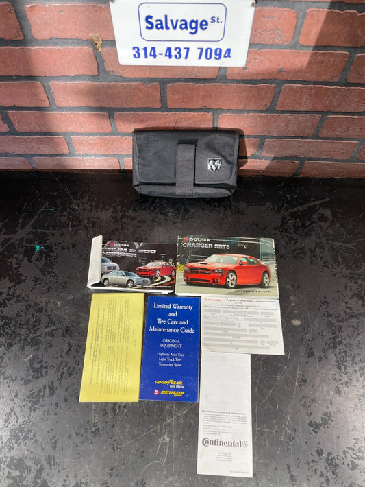 07 2007 Dodge Charger SRT-8 SRT8 Owners Manual Case Booklet Handbook Guidebook