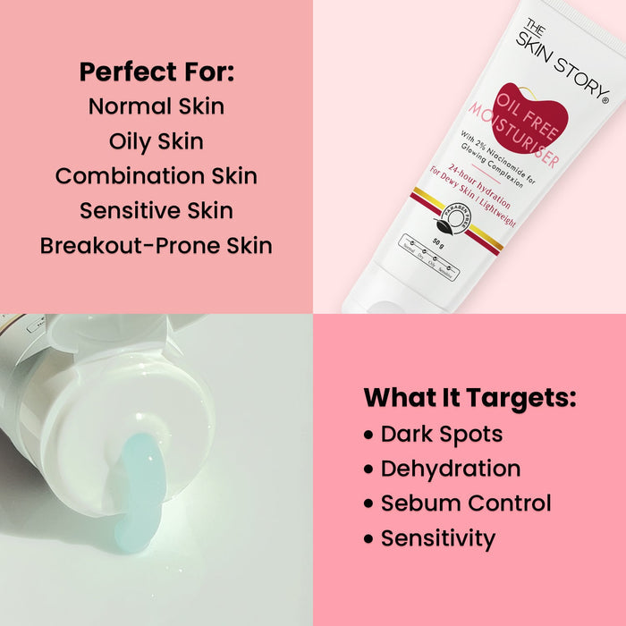 2% Niacinamide Oil - Free Moisturiser - The Skin Story - Body Care