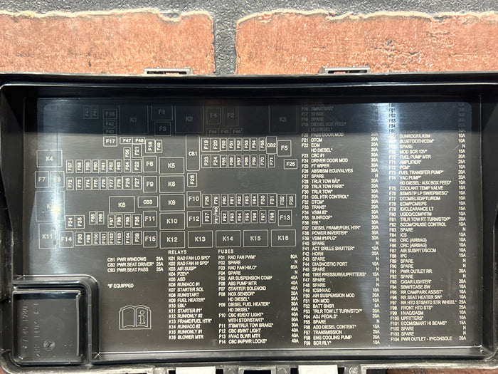2015-2022 Dodge RAM 1500 Engine Fuse Box Assembly Module TIPM P68243259AB OEM