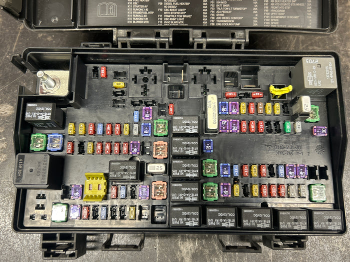 2015-2022 Dodge RAM 1500 Engine Fuse Box Assembly Module TIPM P68243259AB OEM