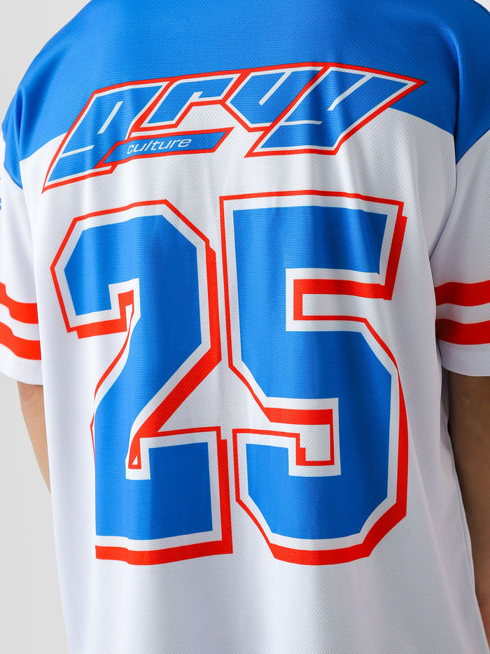 #25 basketball jersey male model half body front graphic detail Pakistan – GROOVY