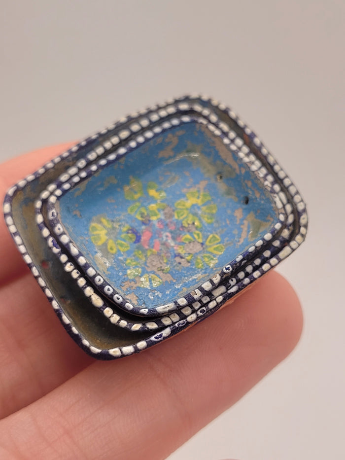 3pc Handpainted Trays - Made in Mexico