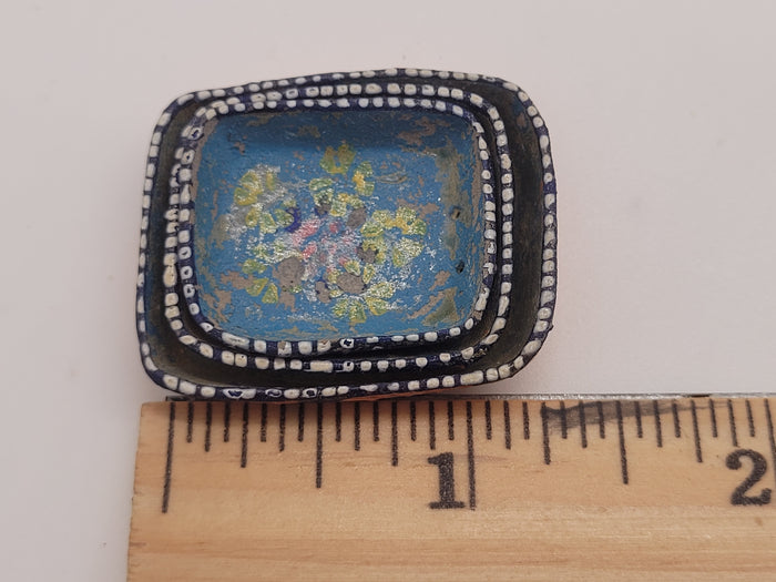 3pc Handpainted Trays - Made in Mexico