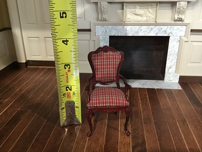 5 pc Plaid Bespaq Corp Dining Room Set