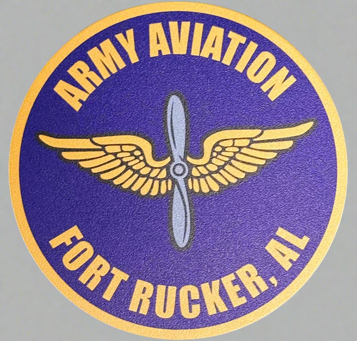 Army Aviation Decal Fort Rucker