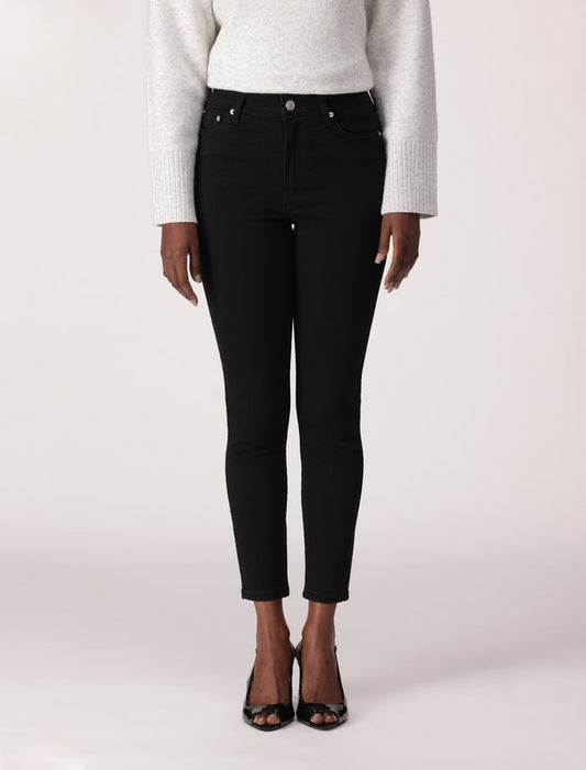 Ashley Mid-Rise Skinny Jeans Black Forever New