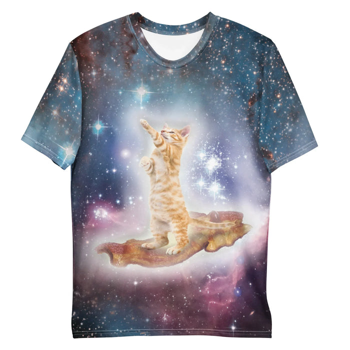 Bacon Spacecat Men's T-Shirt - Shirtwascash