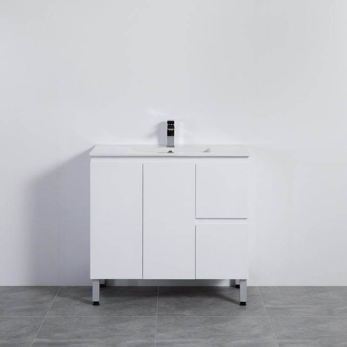 Bathroom Nordic Freestanding Vanity with Legs 900*460*880mm