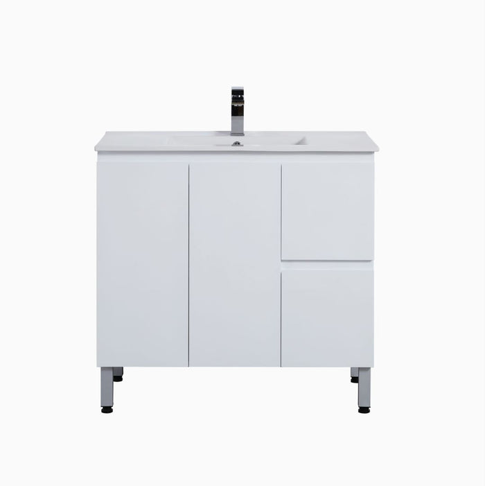 Bathroom Nordic Freestanding Vanity with Legs 900*460*880mm