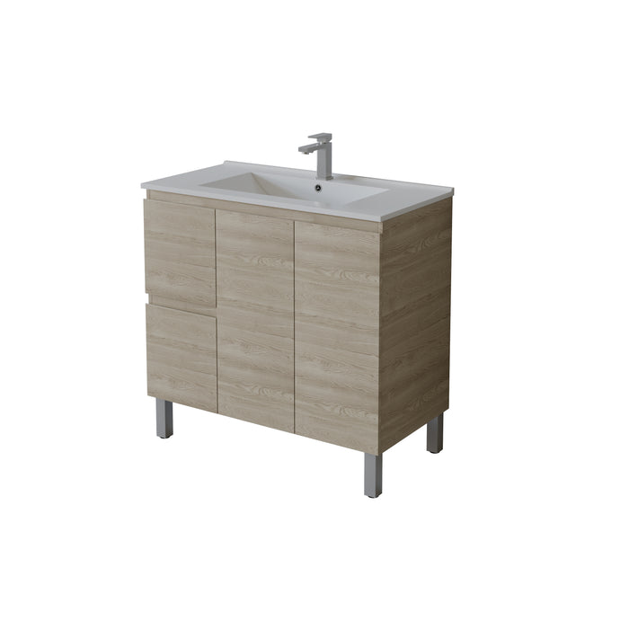 Bathroom Nordic Freestanding Vanity with Legs 900*460*880mm