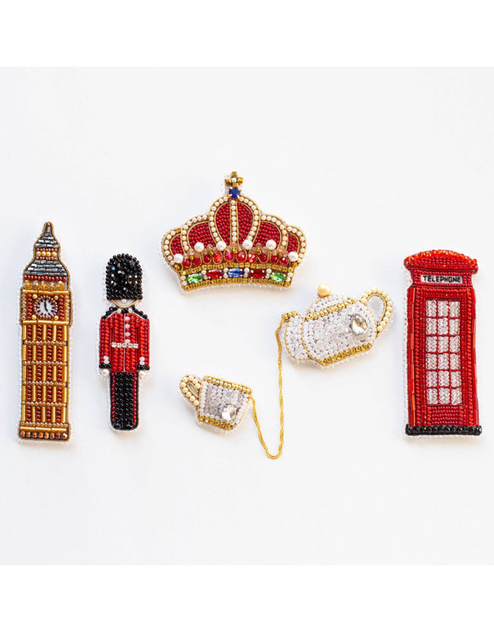 Beefeater Beaded Embroidery Brooch/Hanging Decoration Kit