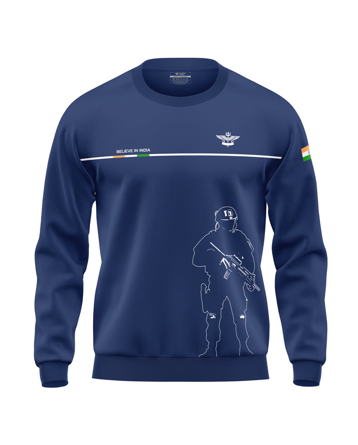 Believe In India Soft Cotton Sweatshirt