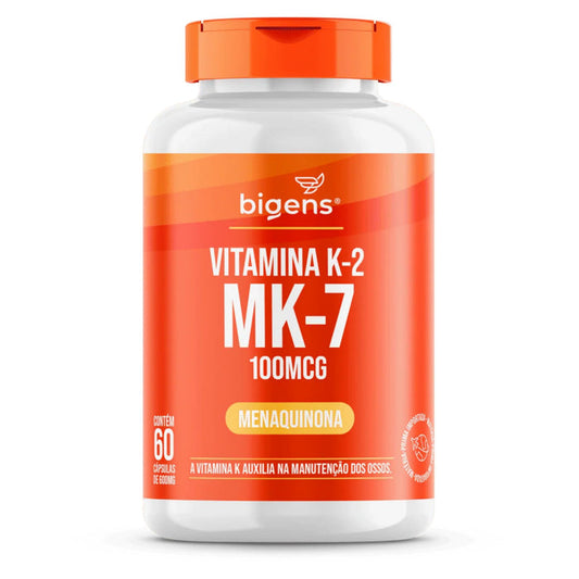 BIGENS | Vitamina K2 - MK7 (60 Cápsulas)