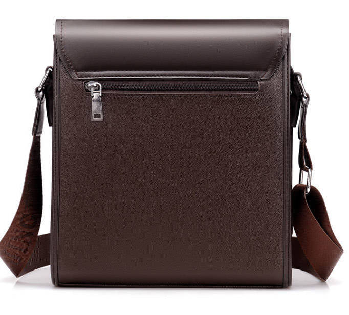 BM047 - Genuine Leather Men's Messenger Bag