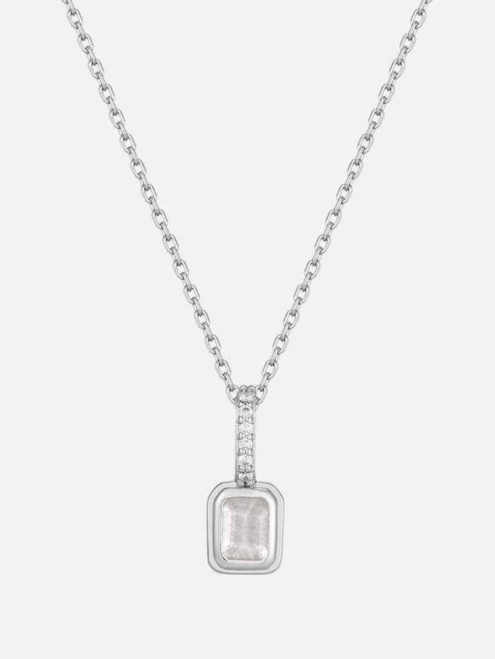 Britt Necklace - Sterling 925 - Gold + White