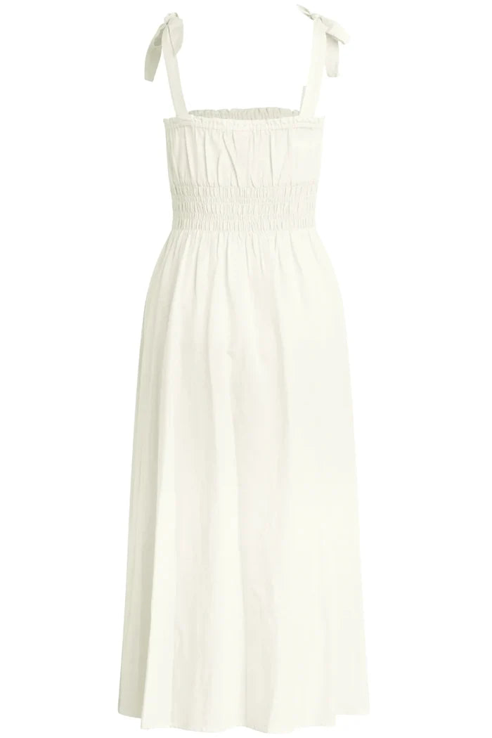 Cadiz White Maxi Dress