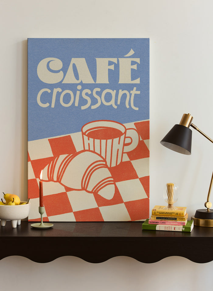 Café Croissant, Poster