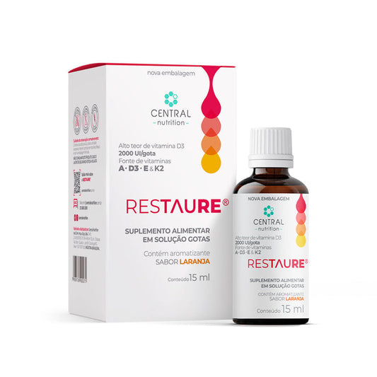 CENTRAL NUTRITION | RESTAURE - Vitamina D3 + K2 (15 ml)