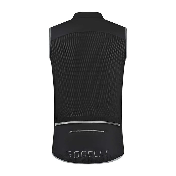 Rogelli Core windstopper heren zwart achterkant.