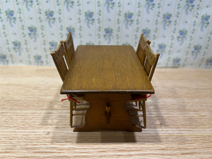 Country Kitchen 5 Piece Wooden Table Set