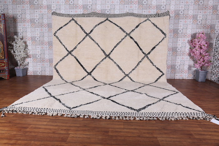 Custom beni ourain rug - Hand woven Moroccan berber carpet - custom moroccan rugs