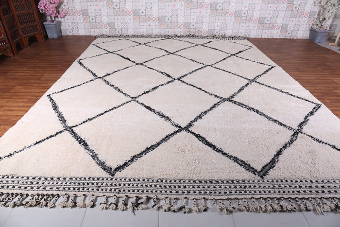 Custom beni ourain rug - Hand woven Moroccan berber carpet - custom moroccan rugs