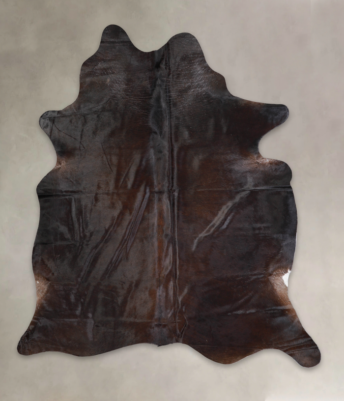 Dark Brindle Cowhide Rug #A24612