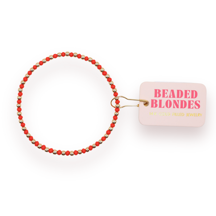 Demi Bright Red Bracelet