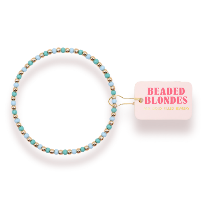 Demi Turquoise & Powder Blue Bracelet